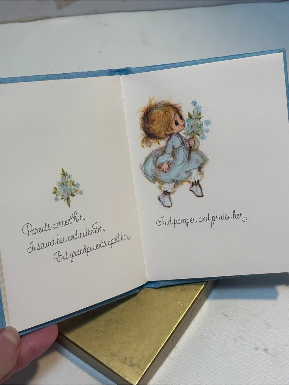 1970s Hallmark granddaughter illustrations Ruth Morehead - Picture 9 of 13